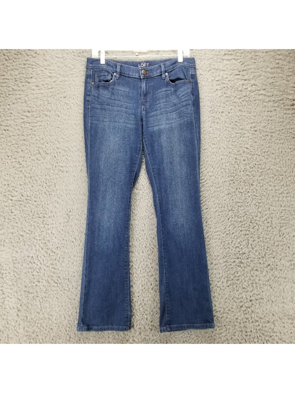 Loft Jeans Womens 29/8 Petite Blue Stretch Denim Modern Sexy Boot *Read*